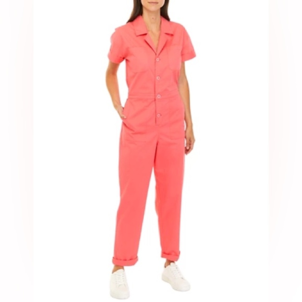 SOLD OUT Crown & Ivy Coral Jumpsuit